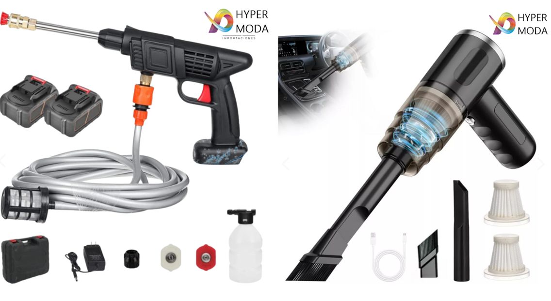 Kit Hidrolavadora Y Aspiradora